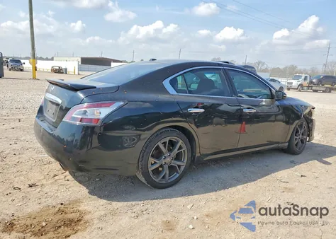 2014 Nissan Maxima S z USA, uszkodzony, nr VIN 1N4AA5APXEC461535